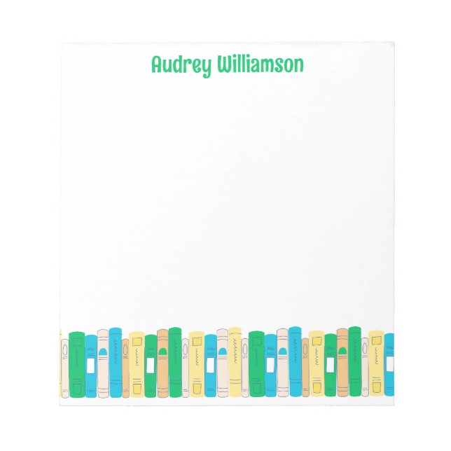 Bibliothekarname Notizblock (Vorderseite)