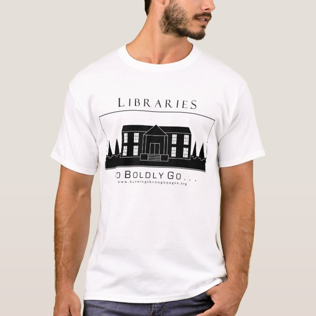 Bibliotheken - Shirt (Vorderseite)