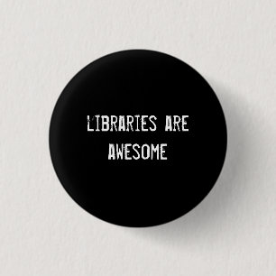 Bibliotheken sind phantastisch button