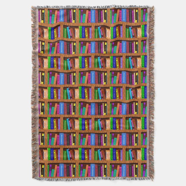 Bibliotheks-Buch-Regal-Muster für Leser Decke (Vorderseite Vertikal)