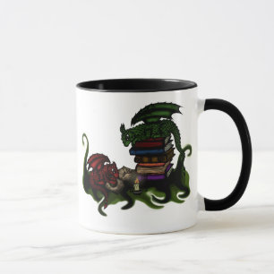 Bibliotheks-Drachen Tasse