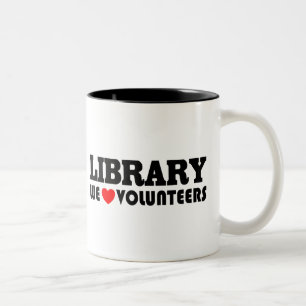 Bibliotheks-freiwillige Tasse