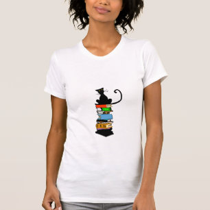 Bibliotheks-Katze T-Shirt