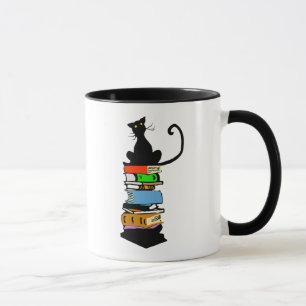 Bibliotheks-Katze Tasse