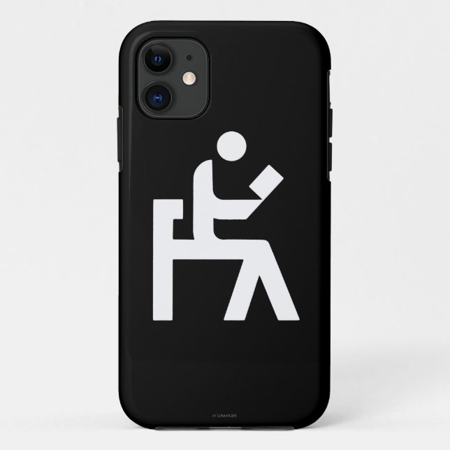 Bibliotheks-Leseraum Case-Mate iPhone Hülle (Rückseite)