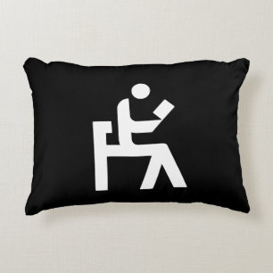 Bibliotheks-Leseraum Zierkissen