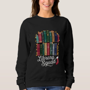 Bibliotheks-Team Weihnachten Buchliebhaber Team Le Sweatshirt