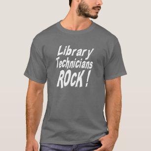 Bibliotheks-Techniker-Felsen! T - Shirt