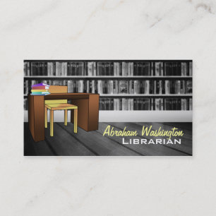 Bibliotheks-Visitenkarten Visitenkarte