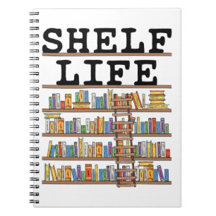 Bibliotheksassistent für Shelf Life Notizblock