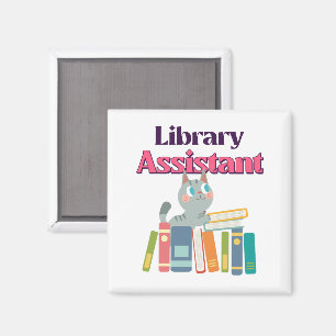Bibliotheksassistent Magnet