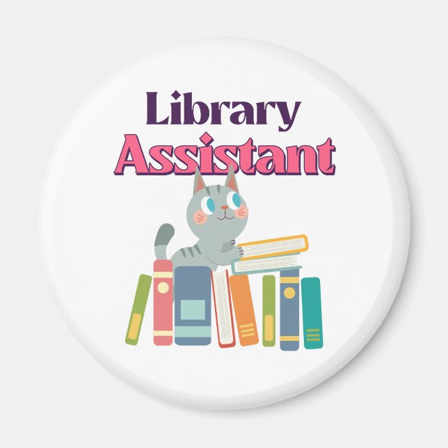 Bibliotheksassistent Magnet (Vorne)