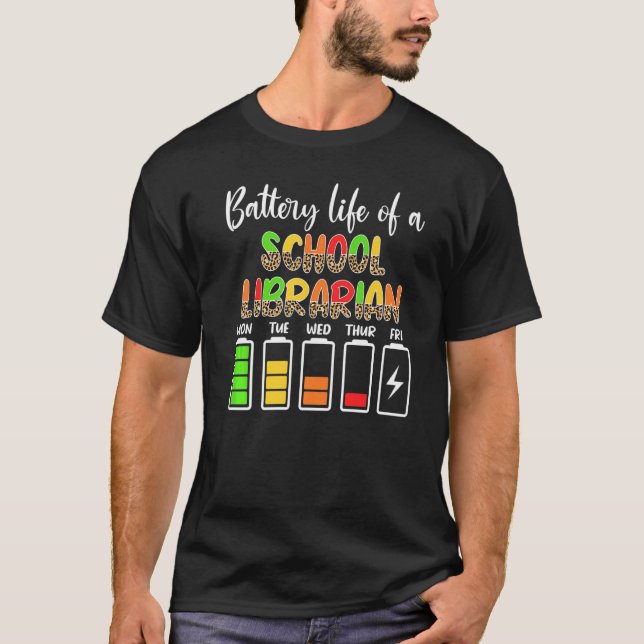 Bibliotheksbibliothekar T-Shirt (Vorderseite)