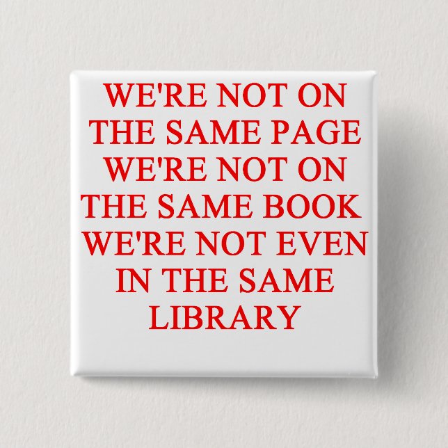 Bibliotheksbuch Button (Vorderseite)