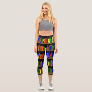 Bibliotheksbücher Bücherregal Bibliothekar Capri Leggings