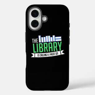 Bibliotheksbücher iPhone 16 Hülle