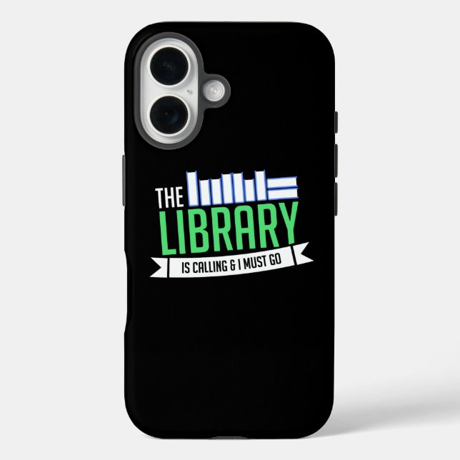 Bibliotheksbücher Case-Mate iPhone Hülle (Rückseite)