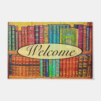 Bibliotheksbücher Fußmatte