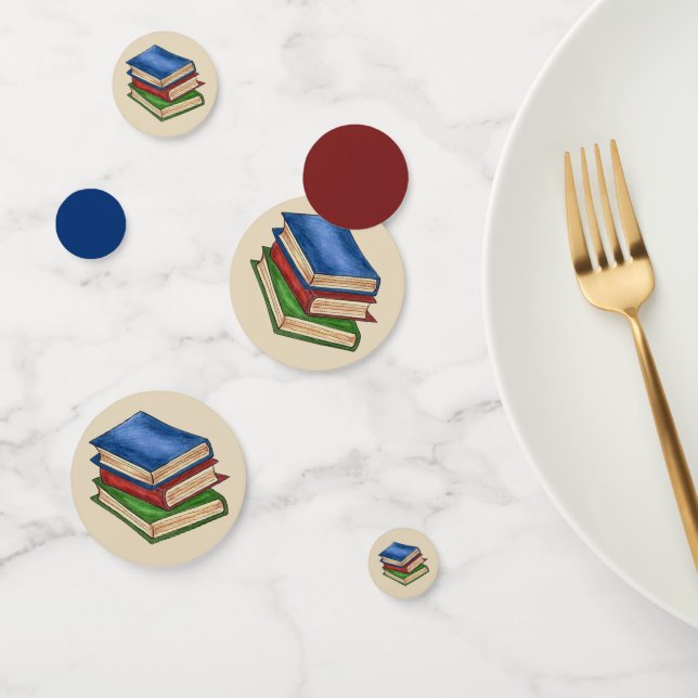 Bibliotheksbücher Lehrer Bibliotheksschule Konfetti (Gruppe)