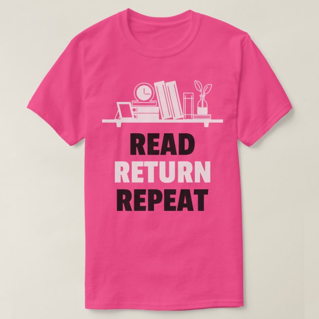 Bibliotheksbücher lesen Liebhaber von Büchern lese T-Shirt (Design vorne)