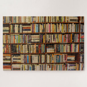 Bibliotheksbücher Puzzle