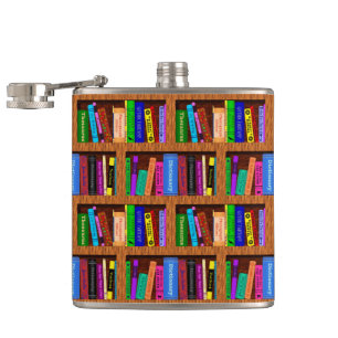 Bibliotheksgehäuse für Leser Flachmann