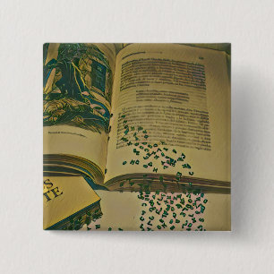 Bibliotheksgeschenk Button