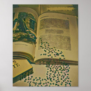 Bibliotheksgeschenk Poster