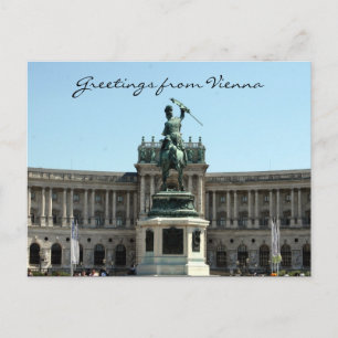 Bibliothekshofburg Postkarte