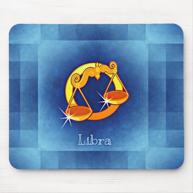 Bibliothekshoroskop Mousepad (Vorne)