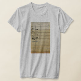 Bibliothekskasse T-Shirt