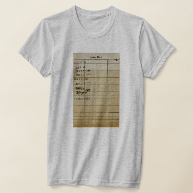 Bibliothekskasse T-Shirt (Ablage )