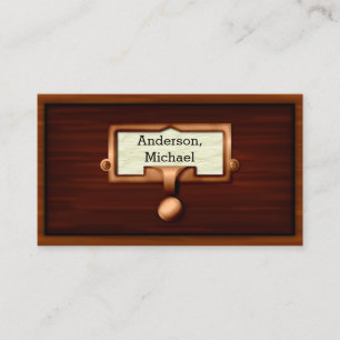 Bibliothekskatalog-Autor für Bibliotheken Visitenkarte