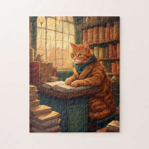 Bibliothekskatze #14 Puzzle