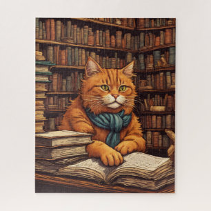 Bibliothekskatze #17 Puzzle