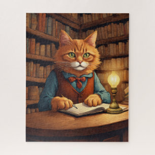 Bibliothekskatze #18 Puzzle