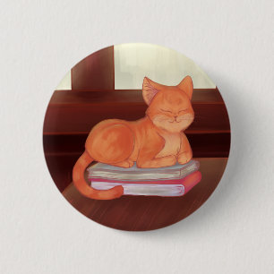 Bibliothekskatze Button
