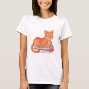 Bibliothekskatze T-Shirt