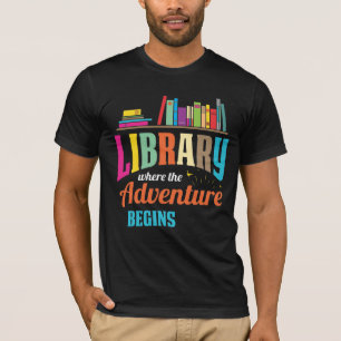 Bibliothekslüfter - Buchliebhaber Librarian Reader T-Shirt
