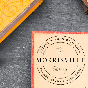 Bibliotheksname Benutzerdefinierte Runde aus der Gummistempel