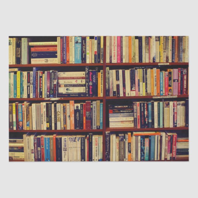 Bibliotheksräume Seidenpapier (Vorderseite)