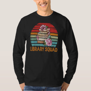 Bibliotheksteam Bibliothekar Bücherwurm Buchlesen T-Shirt