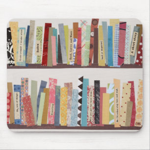 Bibliothekstroll-Mausunterlage Mousepad