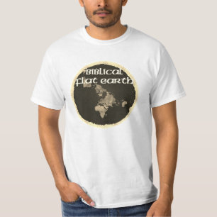 Biblische flache Erde T-Shirt