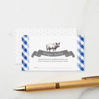 Bibs & Ribs Navy Gingham-Windel-Rafficket
