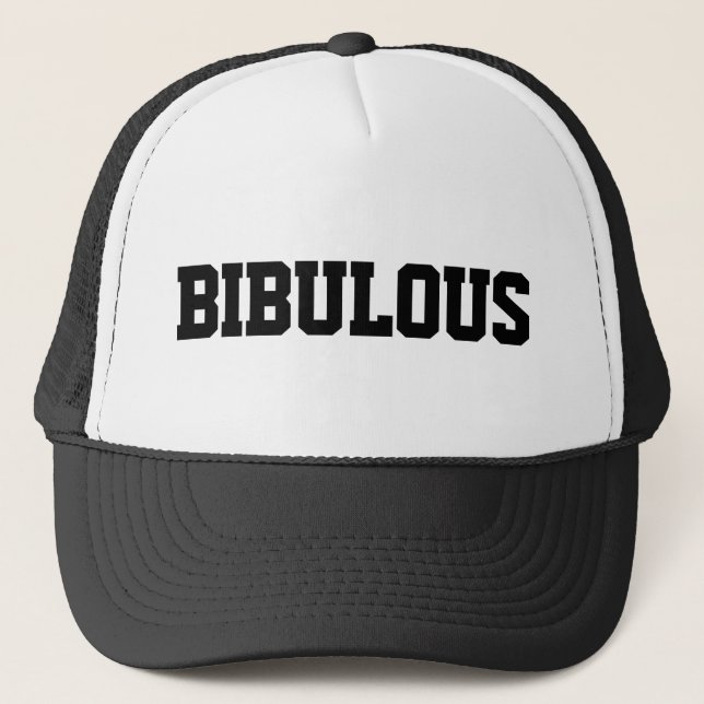 Bibulous™ Trucker-Mütze Truckerkappe (Vorderseite)