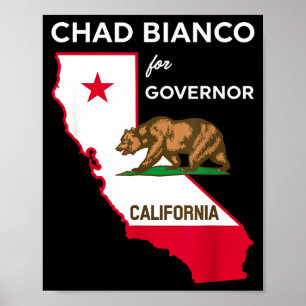 Bicanco 2026 Chad Bianco als Gouverneur von Kalifo Poster