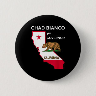 Bicanco 2026 Chad Bianco für Gouverneur von Kalifo Button