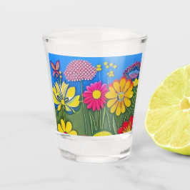 Bicchiere con motivo schnapsglas