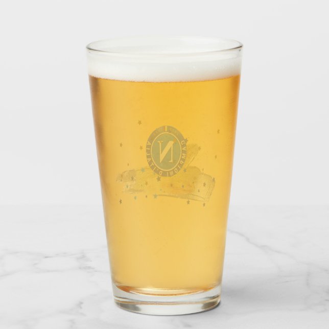 Bicchiere di birra Scudetto Napoli Glas (Vorne (Gefüllt))